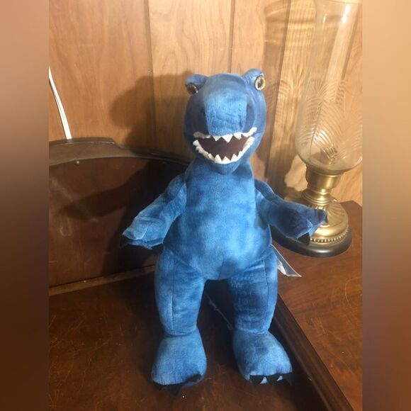 Build a Bear workshop T Rex. Blue. July 2017 - Picture 1 of 6